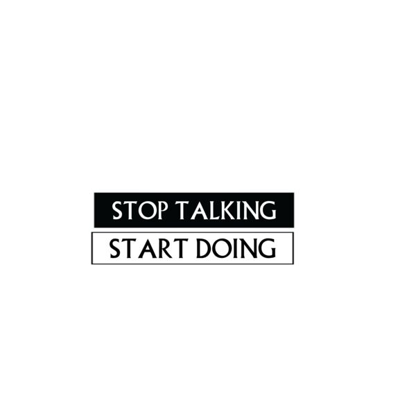 Stop Talking Start Doing Thumbnail