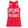 Ladies' Flowy Racerback Tank Thumbnail