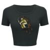 Ladies' Poly-Cotton Crop T-Shirt Thumbnail
