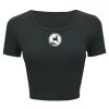 Ladies' Poly-Cotton Crop T-Shirt Thumbnail