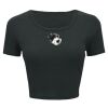 Ladies' Poly-Cotton Crop T-Shirt Thumbnail