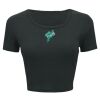 Ladies' Poly-Cotton Crop T-Shirt Thumbnail