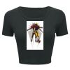 Ladies' Poly-Cotton Crop T-Shirt Thumbnail