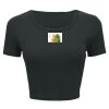 Ladies' Poly-Cotton Crop T-Shirt Thumbnail