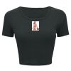 Ladies' Poly-Cotton Crop T-Shirt Thumbnail