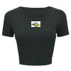 Ladies' Poly-Cotton Crop T-Shirt Thumbnail