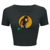 Ladies' Poly-Cotton Crop T-Shirt Thumbnail