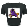 Ladies' Poly-Cotton Crop T-Shirt Thumbnail