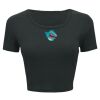 Ladies' Poly-Cotton Crop T-Shirt Thumbnail