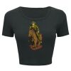 Ladies' Poly-Cotton Crop T-Shirt Thumbnail