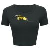 Ladies' Poly-Cotton Crop T-Shirt Thumbnail