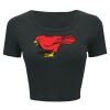 Ladies' Poly-Cotton Crop T-Shirt Thumbnail