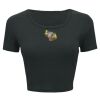 Ladies' Poly-Cotton Crop T-Shirt Thumbnail