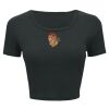 Ladies' Poly-Cotton Crop T-Shirt Thumbnail