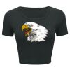 Ladies' Poly-Cotton Crop T-Shirt Thumbnail