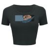 Ladies' Poly-Cotton Crop T-Shirt Thumbnail