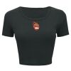Ladies' Poly-Cotton Crop T-Shirt Thumbnail