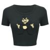 Ladies' Poly-Cotton Crop T-Shirt Thumbnail