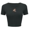 Ladies' Poly-Cotton Crop T-Shirt Thumbnail