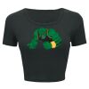 Ladies' Poly-Cotton Crop T-Shirt Thumbnail