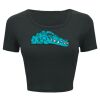 Ladies' Poly-Cotton Crop T-Shirt Thumbnail