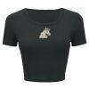 Ladies' Poly-Cotton Crop T-Shirt Thumbnail