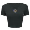 Ladies' Poly-Cotton Crop T-Shirt Thumbnail