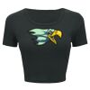 Ladies' Poly-Cotton Crop T-Shirt Thumbnail