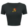 Ladies' Poly-Cotton Crop T-Shirt Thumbnail
