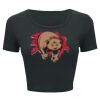 Ladies' Poly-Cotton Crop T-Shirt Thumbnail