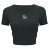 Ladies' Poly-Cotton Crop T-Shirt Thumbnail