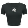 Ladies' Poly-Cotton Crop T-Shirt Thumbnail
