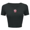 Ladies' Poly-Cotton Crop T-Shirt Thumbnail