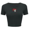 Ladies' Poly-Cotton Crop T-Shirt Thumbnail