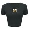 Ladies' Poly-Cotton Crop T-Shirt Thumbnail