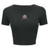 Ladies' Poly-Cotton Crop T-Shirt Thumbnail