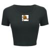 Ladies' Poly-Cotton Crop T-Shirt Thumbnail
