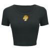 Ladies' Poly-Cotton Crop T-Shirt Thumbnail