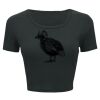 Ladies' Poly-Cotton Crop T-Shirt Thumbnail