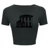 Ladies' Poly-Cotton Crop T-Shirt Thumbnail