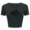 Ladies' Poly-Cotton Crop T-Shirt Thumbnail