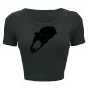Ladies' Poly-Cotton Crop T-Shirt Thumbnail