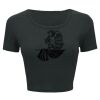 Ladies' Poly-Cotton Crop T-Shirt Thumbnail