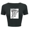 Ladies' Poly-Cotton Crop T-Shirt Thumbnail
