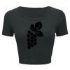 Ladies' Poly-Cotton Crop T-Shirt Thumbnail