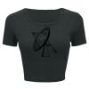 Ladies' Poly-Cotton Crop T-Shirt Thumbnail