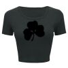 Ladies' Poly-Cotton Crop T-Shirt Thumbnail