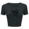 Ladies' Poly-Cotton Crop T-Shirt Thumbnail