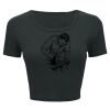 Ladies' Poly-Cotton Crop T-Shirt Thumbnail