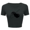 Ladies' Poly-Cotton Crop T-Shirt Thumbnail